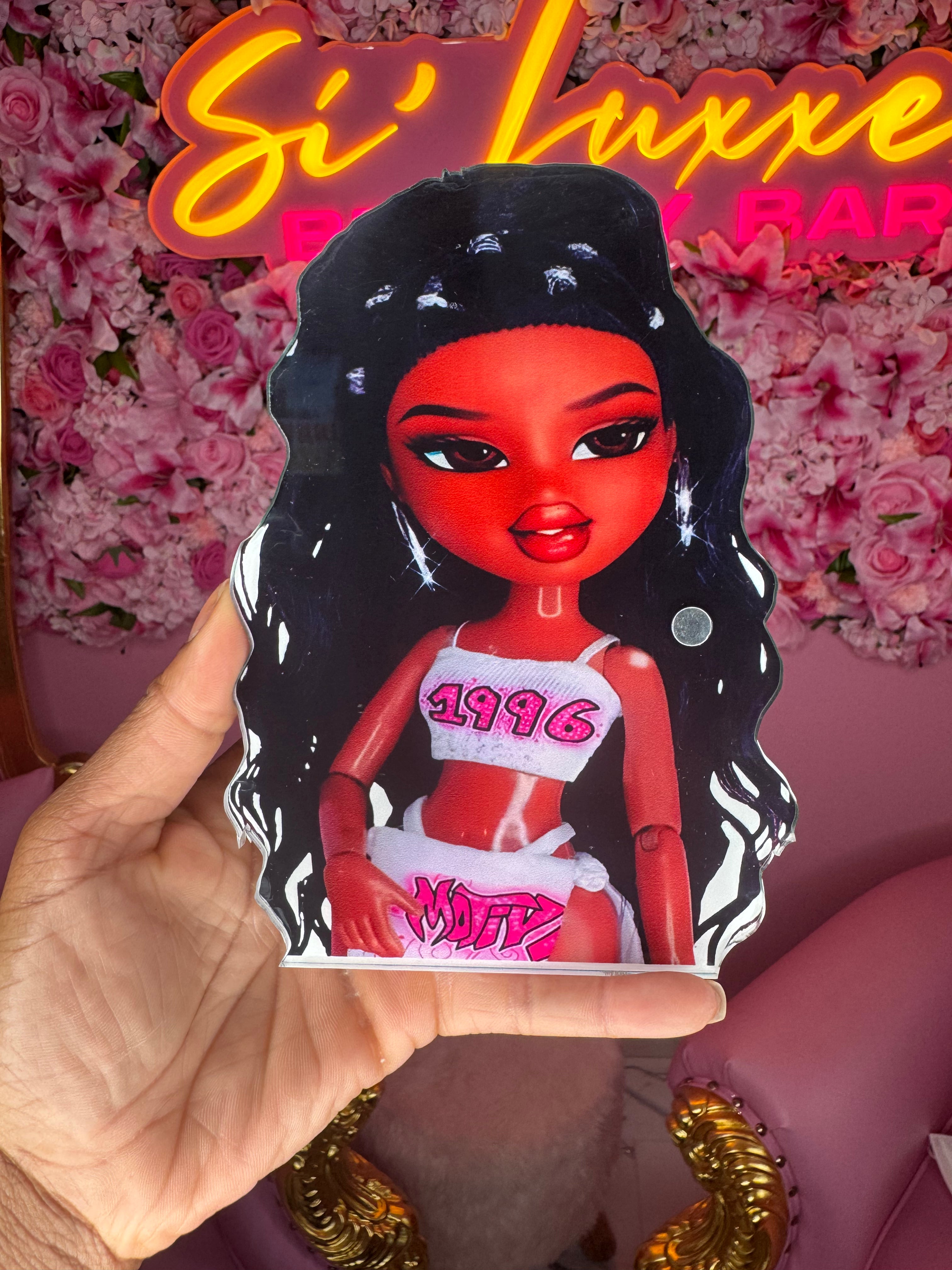 Bratz Lash Tile – Y2K Glam Acrylic Lash Organizer for Trendy Lash Artists