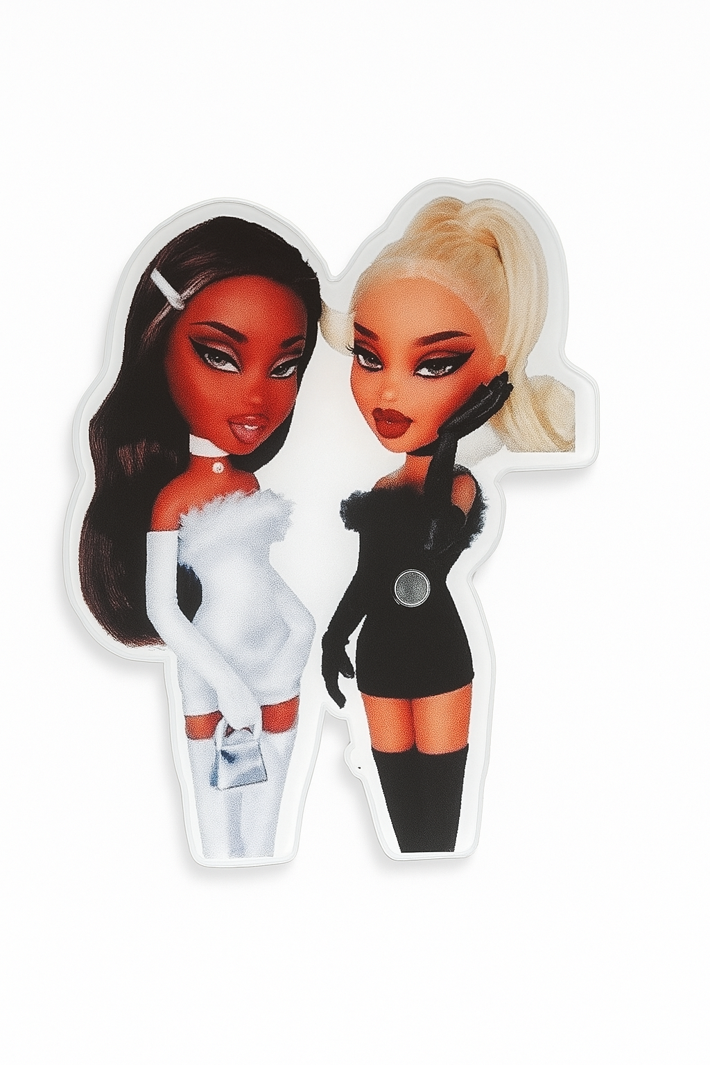 Bratz Lash Tile – Y2K Glam Acrylic Lash Organizer for Trendy Lash Artists