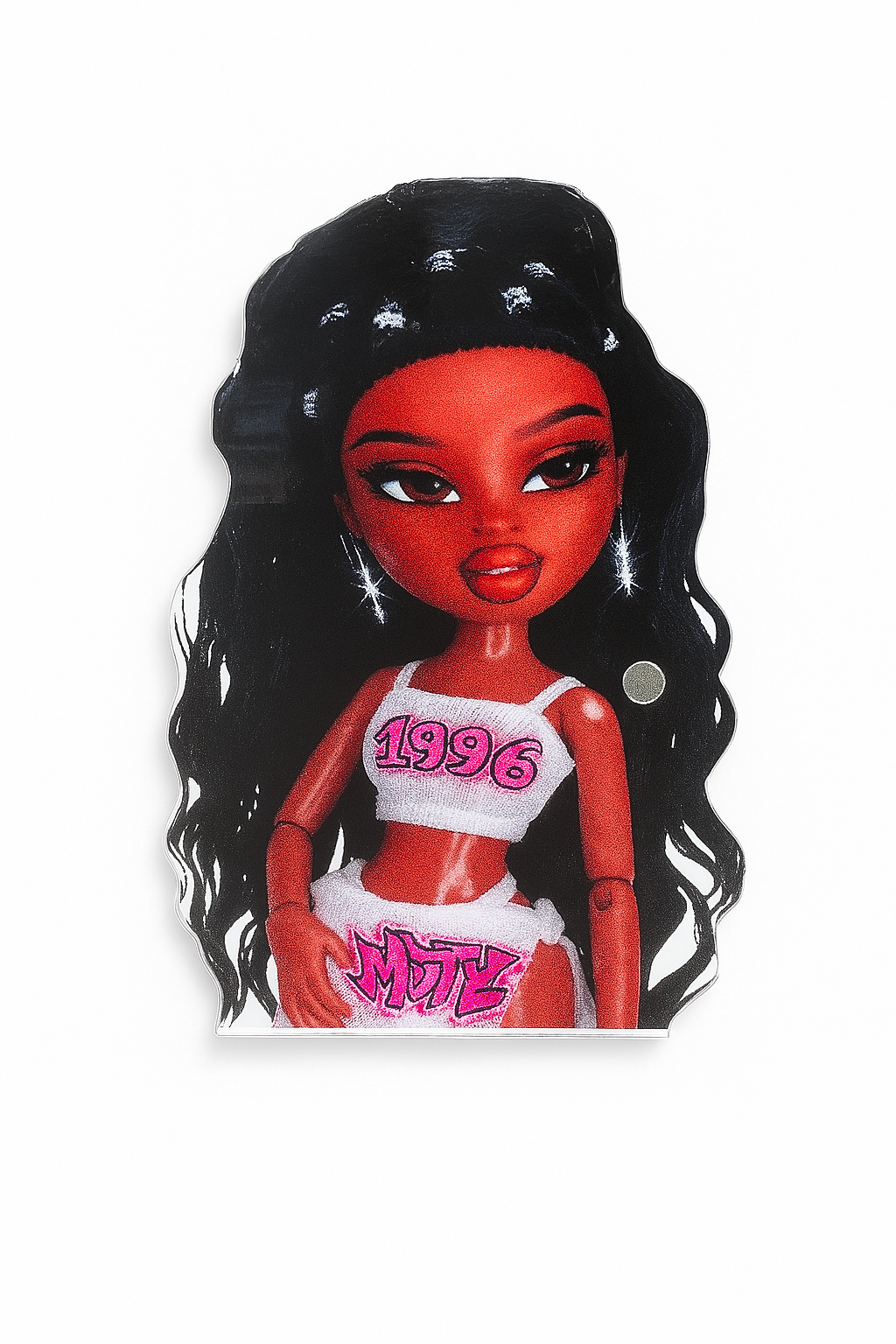Bratz Lash Tile – Y2K Glam Acrylic Lash Organizer for Trendy Lash Artists